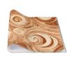 DJUETRUI Placemats for Dining Table Set of 6 Heat Resistant Table Mats 12 X 18 in Non-Slip Place Mats Sepia Circle Swirl Wipeable Dining Table Mats for Party Kitchen Dining Decor, 30x45cm view 3