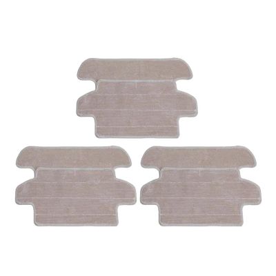BebeXi Mop Cloths Disposable Pads .Compatible for Xiaomi SWDK ZDG300 ZDG300S. Robotic Floor Cleaner Spare Parts Cleaning Mop Replacement (Color : 6pcs)