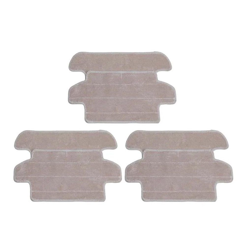 BebeXi Mop Cloths Disposable Pads .Compatible for Xiaomi SWDK ZDG300 ZDG300S. Robotic Floor Cleaner Spare Parts Cleaning Mop Replacement (Color : 6pcs)