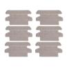 BebeXi Mop Cloths Disposable Pads .Compatible for Xiaomi SWDK ZDG300 ZDG300S. Robotic Floor Cleaner Spare Parts Cleaning Mop Replacement (Color : 6pcs) view 3