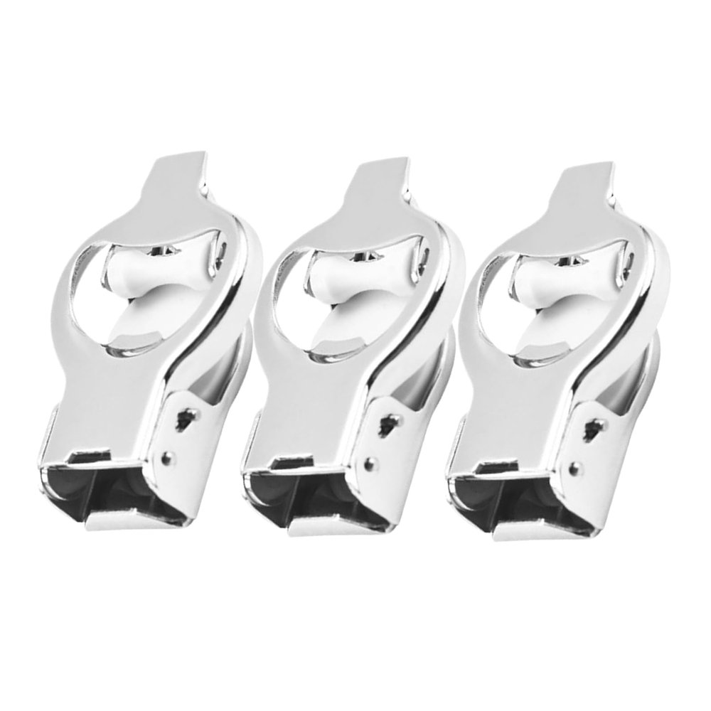 3pcs Portable Bottle Opener Stainless Steel Lid Can Openers Bar Glass Cap Water Drink Beer Bottle Openers Kitchen Gadget Can Opener Manual