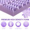 MUXHOMO 3 Inch 7-Zone Mattress Topper and Full Mattress Protector view 4