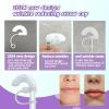 SHANPIN 4 Pcs Anti Wrinkle Straw Covers, Silicone Anti Wrinkle Straw Topper, Dust-Proof Reusable Straw Tips Lids, for 10mm Straws Cap, Prevent Wrinkle Straw Covers Cap., White view 3