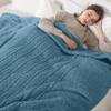 Heated Blanket Full Size Electric Heating Blanket with 6 Heating Levels & 1-10 Hours Adjustable Timer, Soft Cozy Sherpa Washable with ETL Certified for Whole Body, 72"X84", Slate Blue view 1