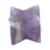 Blessfull Healing Reiki Gemstone Amethyst 8 Point Star Merkaba 20 to 25 mm Approx view 4