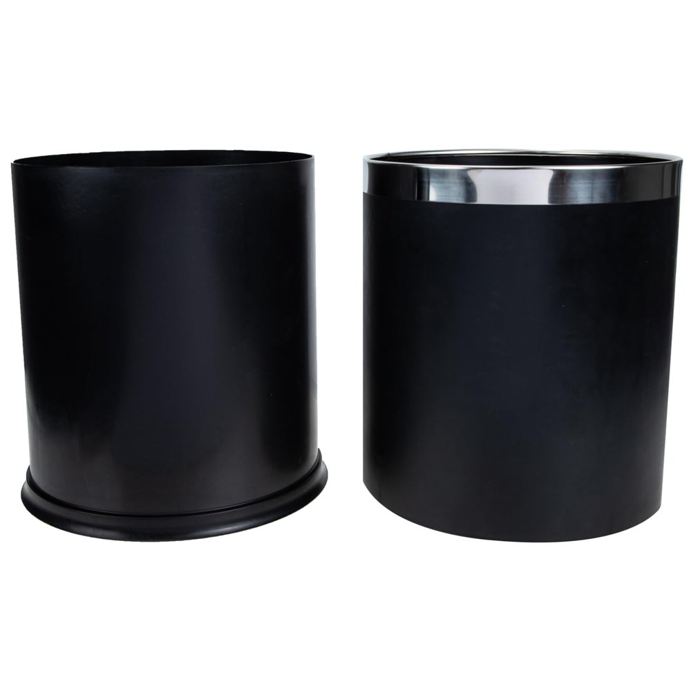 MAGICLULU Bathroom Trash Can Double Trash Storage Can Garbage Container Home Supplies for Kitchen Living