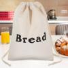 HOLIDYOYO Reusable Bread Bag Drawstring Closure Multi-use Bags for Bread Pastries and Snacks Food Storage for Kitchen and Parties view 4