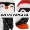 ARTIBETTER 1pc Xmas Penguin Lamp Shade Cute Eva Wall Light for Christmas Decor Holiday Lampshade for Home Family Gatherings and Festive Celebrations view 4