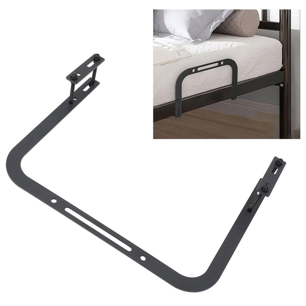 Cocoarm Mattress Slide Stopper Mattress Retainer Bar, 2 Pack Keep Mattress from Sliding Mattress Holder for Metal Bed Frame Mattress Slide Stopper