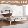 Cocoarm Mattress Slide Stopper Mattress Retainer Bar, 2 Pack Keep Mattress from Sliding Mattress Holder for Metal Bed Frame Mattress Slide Stopper view 2