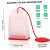 PHENOFICE Silicone Tea Bag Tea Infuser Strainer Loose Leaf Filters Pot Strainer Mugs Steeper view 3