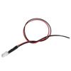 Vrabocry 12V 1.5 Hz Blinking LED Lights Emitting Diodes, Pre Wired 7.9 Inch DC 12 Volt 5mm LED 30pcs (6 Colors x 5pcs) Assorted Kit Clear Lens- White Red Yellow Green Blue Warm White Small LED Lamps view 3