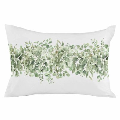 Botanical Pillow Covers 16x24 Inch Decorative Throw Pillow Cover for Couch Spring Watercolor Hand Painted Plant Eucalyptus Leaves Green Pillowcase Farmhouse Pillow Covers for Sofa Lumbar Cushion Cover