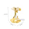 TOPPERFUN Alloy Wick Stand for Oil Lamps Sturdy and Wick Holder for Buddhist Home Decor Suitable for Various Oil Lamp Small view 3