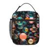 Insulated Lunch Bag for Women Men Soap Bubbles Print Lunch Box Reusable Lunch Tote Bags Leakproof Cooler Bag Portable Lunch Container for Travel Picnic Office view 1