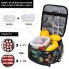 Insulated Lunch Bag for Women Men Soap Bubbles Print Lunch Box Reusable Lunch Tote Bags Leakproof Cooler Bag Portable Lunch Container for Travel Picnic Office view 3