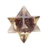 Blessfull Healing Reiki Healing Crystal Merkabas Garnet 8 Point Star Merkaba 20 to 25 mm Approx view 1