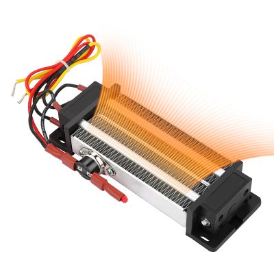 ZAWELIYO Ceramic Air Heater 500W 110V Insulated Thermistor Small Space Car Fan Heating Automatic Energy Saving, for Small Space Car Home Office