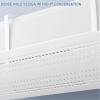 HJYryhyfddply Air Vent Deflector, Retractable Air Conditioner Deflector, Wind Direction Telescopic Air-Con Deflectors for Home/Office (White view 4
