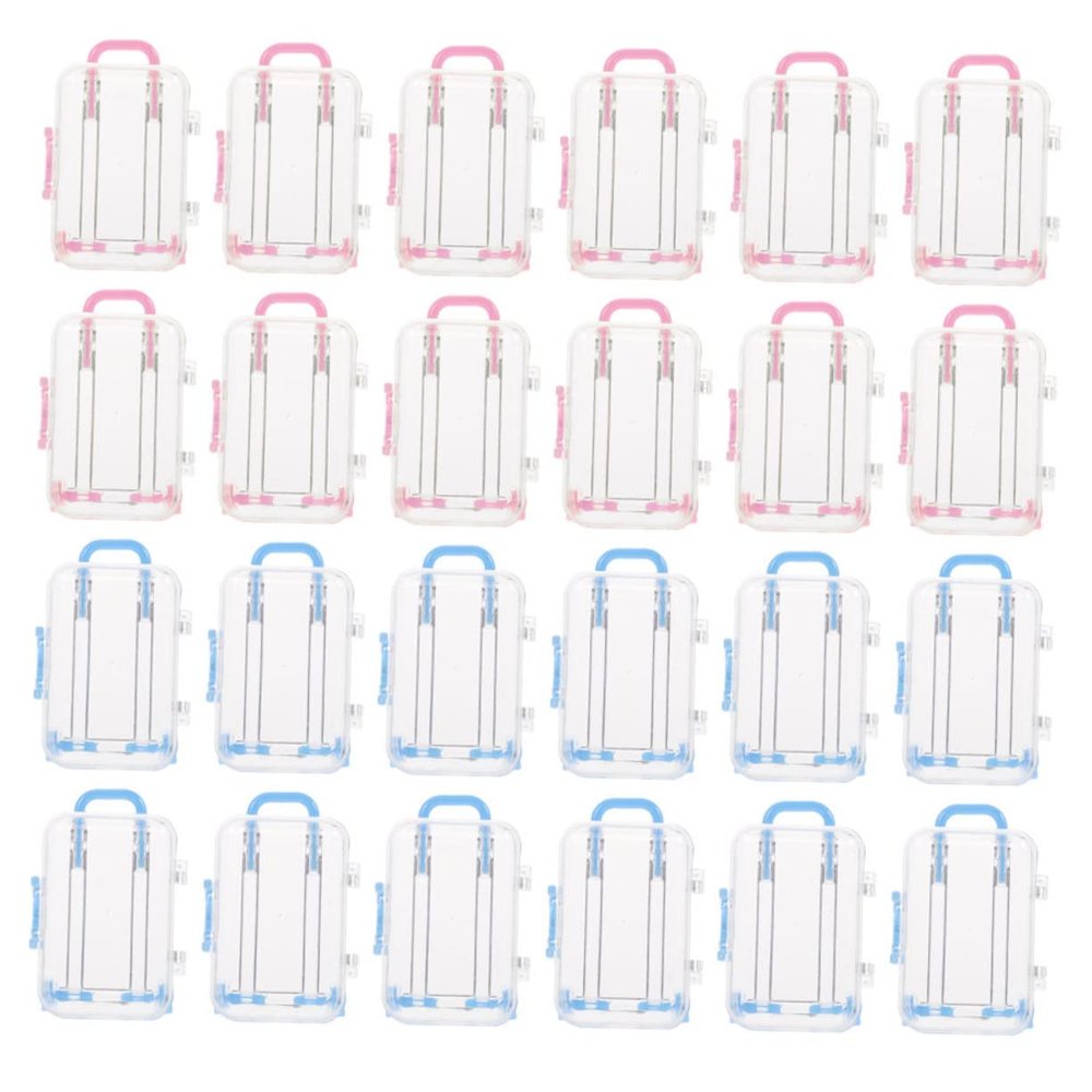 Beavorty Candy Tins Party Favors Little Suitcases for Wedding Favor Boxes Bridal Shower Decor