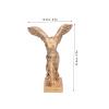 Gavigain Greek Goddess Sculpture,Innovative Resins Sculpture with Antislip Pad Winged Victory Goddess Statue Decoration for Home Office Living Room (BS1056) view 4