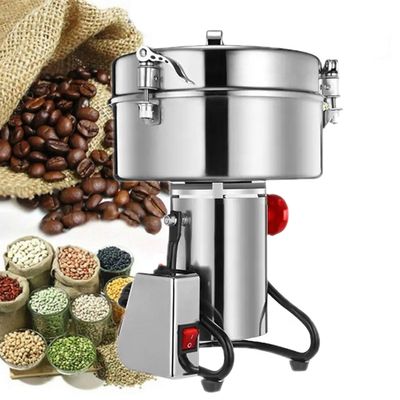 4500g Commercial Electric Mill Grinder, 270 Swing Coffee Grinder, 550W Multifunctional High-Speed Food Blender for Coffee Beans, Grains, Roots, Flour, Spices, Feed