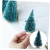 Cabilock 40pcs Simulate Pine Tree Chic Fake Tree Home Decoration for Christmas Festival Easy Maintenance for Desktop Holiday Decor view 2