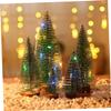 Cabilock 40pcs Simulate Pine Tree Chic Fake Tree Home Decoration for Christmas Festival Easy Maintenance for Desktop Holiday Decor view 4