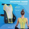 Lumbar Support Pillow for Office Chair Car, Gaming Chair Lower Back Pain Relief Memory Foam Cushion with 3D Soft Cover Enhance Your Driving Comfort Ergonomic Orthopedic Car Back Rest,Stocking Stuffers view 2