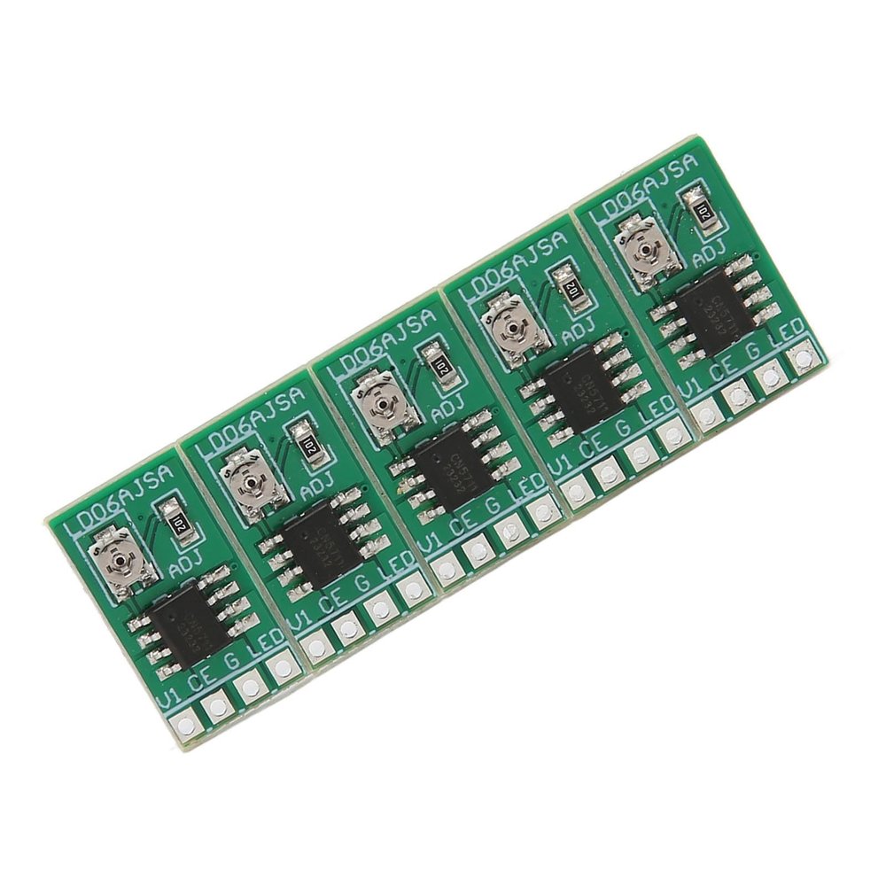 Adjustable LED Driver Module, 30-1500MA Constant Current 3V-6V, Large Output Power 9W, Fit for 3.3V 3.7V 4.5V 5V 6V LED Driver