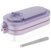 3 in 1 Dumpling Maker with Box Multifunctional Dumpling Maker Press Set with Filling Scoop Dumpling Skin Maker Mold Food Grade Manual Dumpling Maker Mold for Gyoza Potsticker  view 1