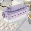3 in 1 Dumpling Maker with Box Multifunctional Dumpling Maker Press Set with Filling Scoop Dumpling Skin Maker Mold Food Grade Manual Dumpling Maker Mold for Gyoza Potsticker  view 2