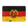 KOSPOGO Flag of East Germany Texture Effect Bathroom Rugs Ultra Soft Non Slip Bath Mat Durable Kitchen Bedroom Rug 16x24 Inch Area Rug Door Mat view 1