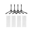 TEidea Edge Brush and Filter Kit Accessories, Compatible for 360 S10 X100 Max Robot Vacuum Cleaner Spare Parts view 1