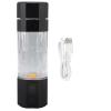 Portable Hydrogen Water IONIZER Maker 8000PPB Health Glass Cup for Travel Home Office (Black) view 2