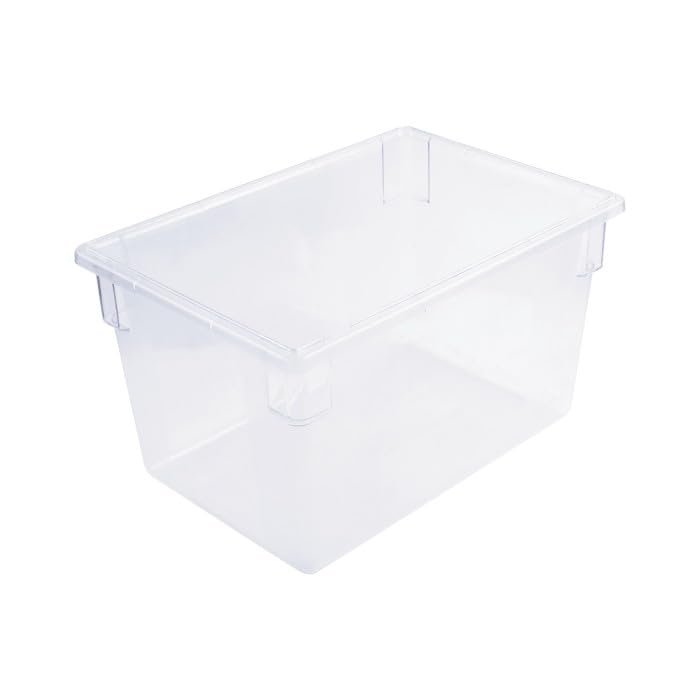 CAC China FS1F-15C Clear Full Size Food Storage Box 26" x 18" x 15"