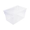 CAC China FS1F-15C Clear Full Size Food Storage Box 26" x 18" x 15" view 1