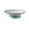 SONGCHAO Party Supplies Creative Round Ceramic Dinner Plate Simple Fruit Tray Cooking Dish High Feet Vegetable Plate Hotel Tableware Desserts Tray Dish Plates Party Plates (Color : 12 inch) view 1