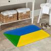 KOSPOGO Flag of Green Ukraine Bathroom Rugs Ultra Soft Non Slip Bath Mat Durable Kitchen Bedroom Rug 16x24 Inch Area Rug Door Mat view 2