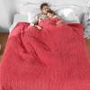 ESTINGO Electric Blanket King Size, Heated Blanket King with Dual Control of 5 Heating Levels & 10 Hours Auto Off, Electric Blanket Sherpa with Overheat Protection for Bedding, 100"X90", Rose Pink view 1