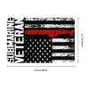 KOSPOGO American Flag Submarine Veteran Bathroom Rugs Ultra Soft Non Slip Bath Mat Durable Kitchen Bedroom Rug 16x24 Inch Area Rug Door Mat view 3
