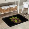KOSPOGO Terrible Snake Bathroom Rugs Ultra Soft Non Slip Bath Mat Durable Kitchen Bedroom Rug 16x24 Inch Area Rug Door Mat view 2
