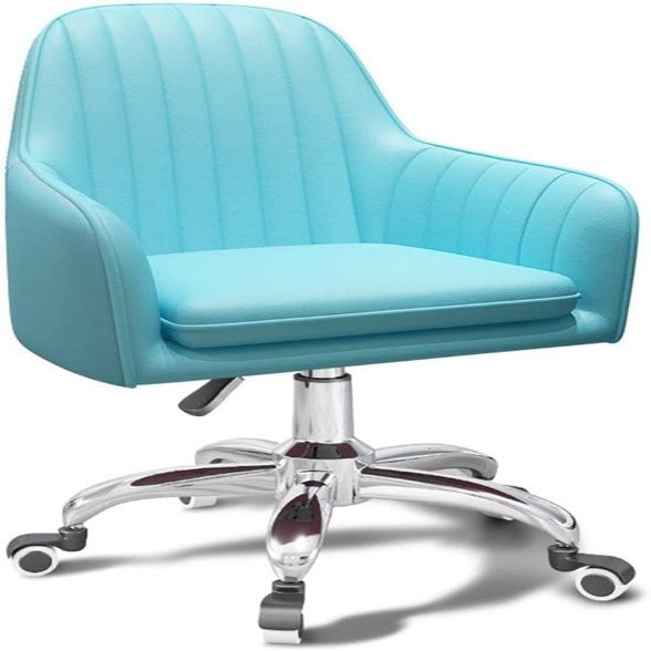 TUOYIBO Chair Home Office Chair Padded Swivel Computer Task Chair Adjustable Desk Chair with Swivel Casters for Office Leisure