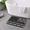 KOSPOGO United States Thin Camo Line Flag Bathroom Rugs Ultra Soft Non Slip Bath Mat Durable Kitchen Bedroom Rug 16x24 Inch Area Rug Door Mat view 4