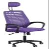 Office Chair Armchair Ergonomics High Back Computer Desk Chair Net Cloth Swivel Chair Work Chair Game Chair Chair (Color : Purple) Needed view 3
