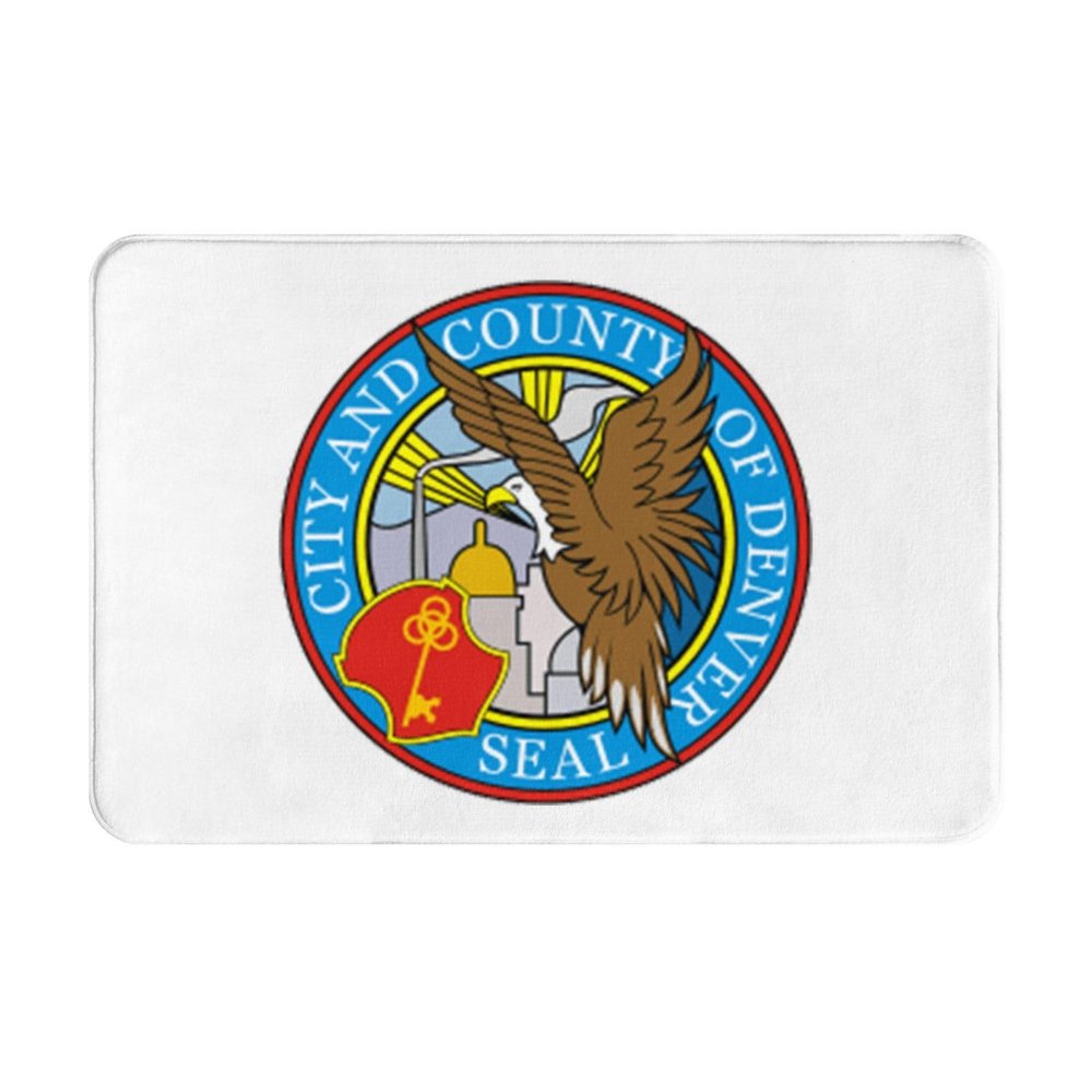 KOSPOGO Denver Co Seal Bathroom Rugs Ultra Soft Non Slip Bath Mat Durable Kitchen Bedroom Rug 16x24 Inch Area Rug Door Mat