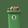 HOODANCOS Luminous Recycle Trash Can Sticker, 1 Sheet Glow in The Dark Recycle Trash Symbols Sticker Recycle Decals Garbage Sorting Trash Bin Stickers for Trash Can Recycle Bin view 3