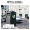 HOODANCOS Luminous Recycle Trash Can Sticker, 1 Sheet Glow in The Dark Recycle Trash Symbols Sticker Recycle Decals Garbage Sorting Trash Bin Stickers for Trash Can Recycle Bin view 4