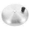 ABOOFAN Stainless Steel Frying Pot Lid Cooking Pot Cover Handle for Home Hotel Use and Versatile Design view 1