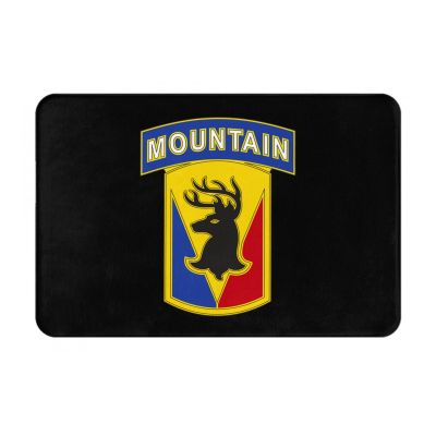 KOSPOGO Us Army 86Th Inf BDE CSIB Bathroom Rugs Ultra Soft Non Slip Bath Mat Durable Kitchen Bedroom Rug 16x24 Inch Area Rug Door Mat